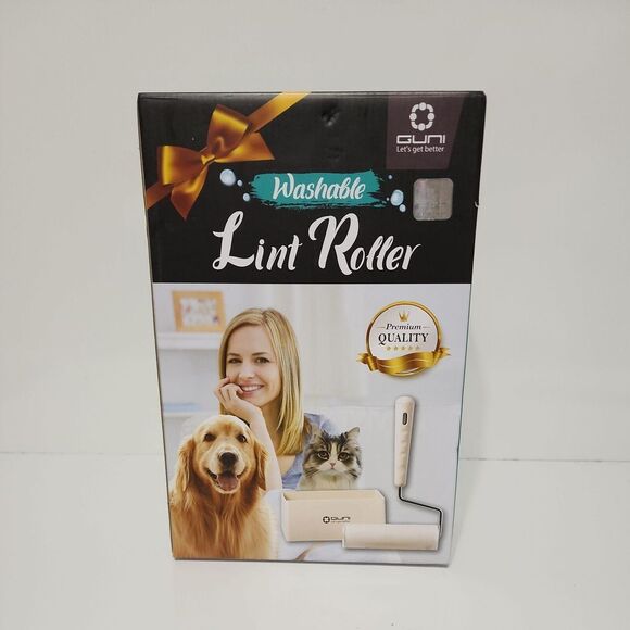 Guni Washable Lint Roller–Reusable Sticky Roller for Pets Clothes‎ and Sofas - Picture 1 of 4